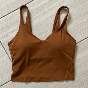 Lululemon Ancient copper align tank size 6